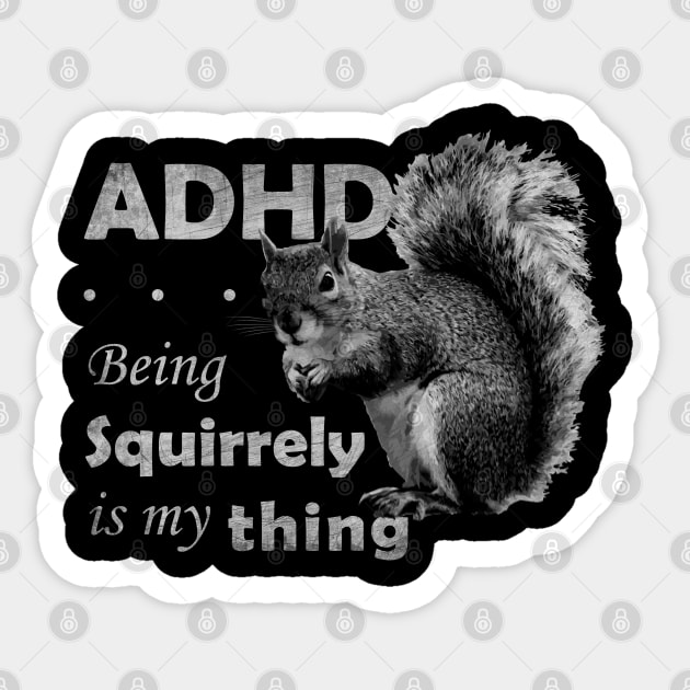 ADHD Awareness Sticker by PEHardy Design